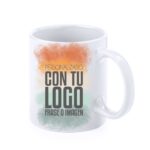 Taza de cerámica blanca personalizada 350 ml sublimación