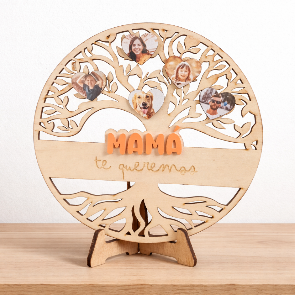 arbol de la vida personalizado para mama con fotos