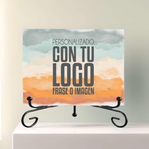 azulejo de cerámica personalizado con foto en varios tamaños