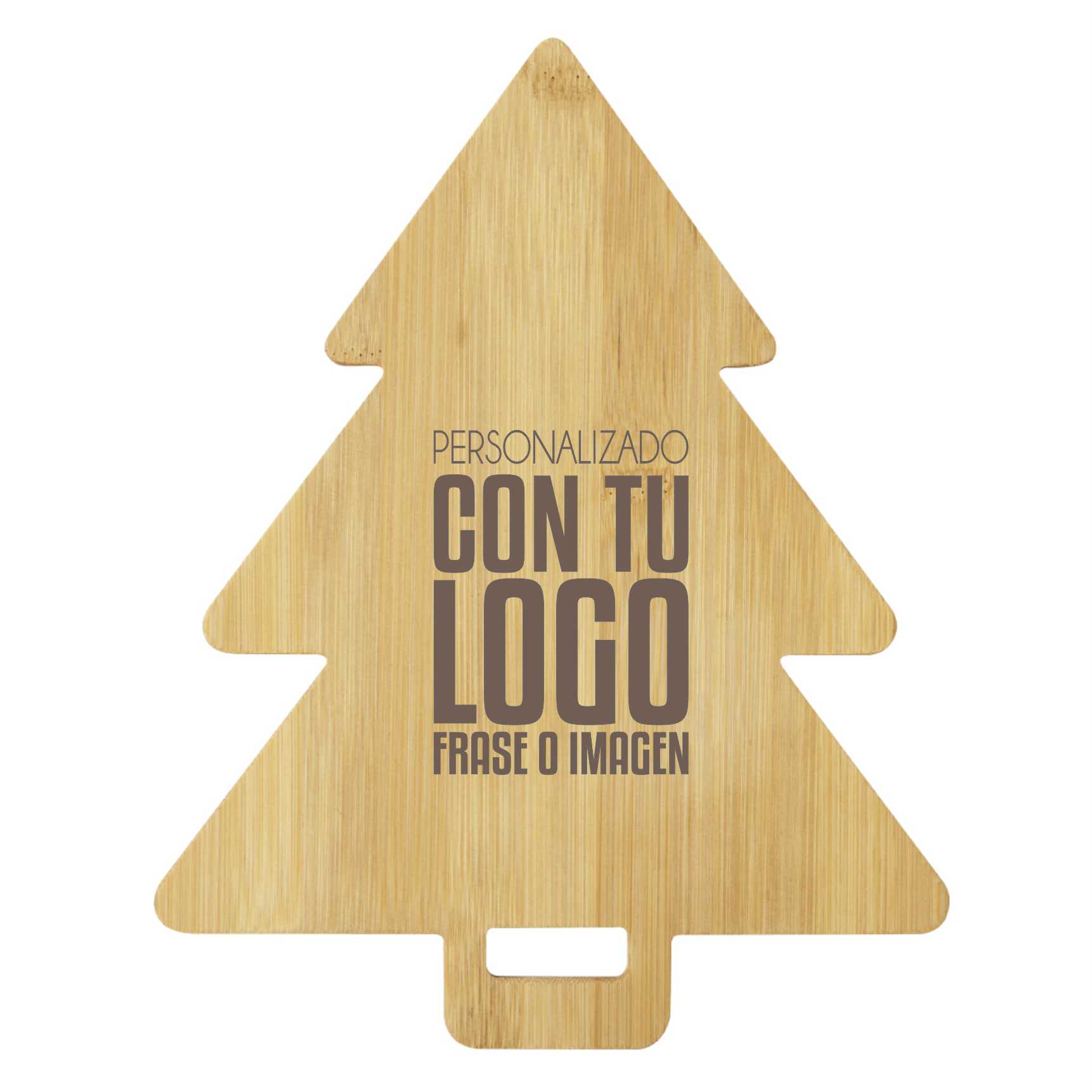 Tabla de Cocina de Bambú Árbol de Navidad | Tabla Decorativa y Funcional