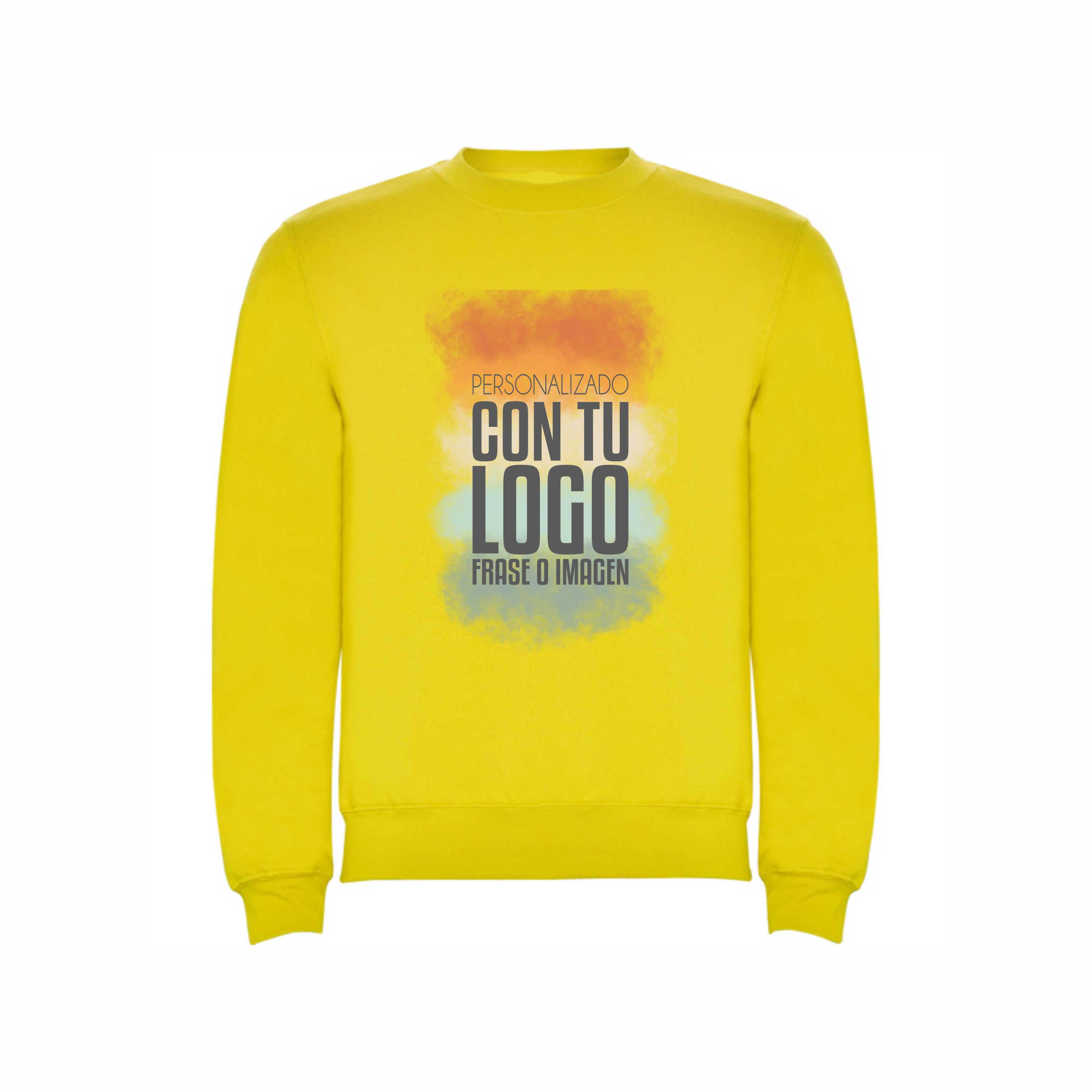 Sudadera clásica para niño personalizable de cuello redondo en felpa perchada de 280 g/m² Sudadera clásica para niño personalizable de cuello redondo en felpa perchada de 280 g/m²