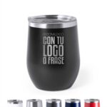 vaso térmico Bobby de acero inoxidable 350 ml personalizado con grabado láser