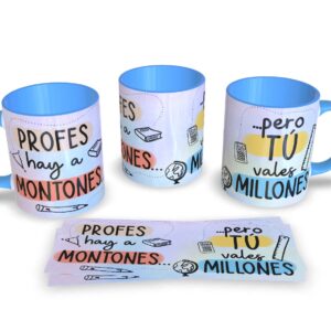 Taza Personalizada Fin de Curso para Profes y Maestras | Modelo 31