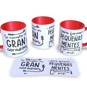 Taza Personalizada Fin de Curso para Profes y Maestras | Modelo 25