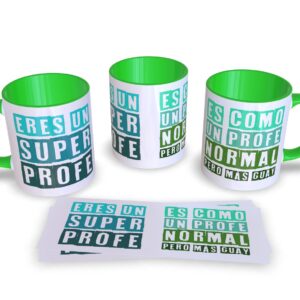 Taza Personalizada Fin de Curso para Profes y Maestras | Modelo 24