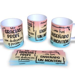Taza Personalizada Fin de Curso para Profes y Maestras | Modelo 21