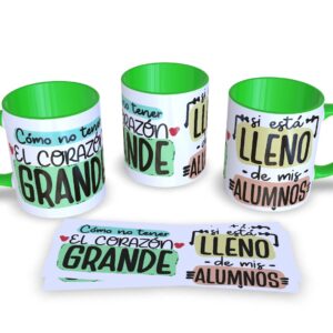 Taza Personalizada Fin de Curso para Profes y Maestras | Modelo 20