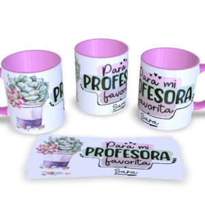 Taza Personalizada Fin de Curso para Profes y Maestras | Modelo 19