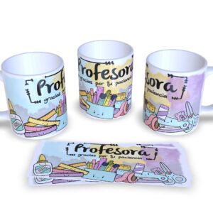 Taza Personalizada Fin de Curso para Profes y Maestras | Modelo 13