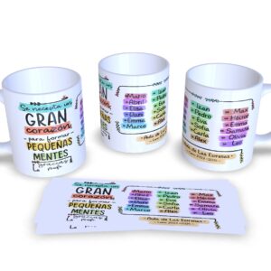 Taza Personalizada Fin de Curso para Profes y Maestras | Modelo 2