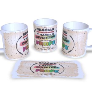 Taza Personalizada Fin de Curso para Profes y Maestras | Modelo 1
